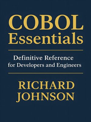 cover image of COBOL Essentials